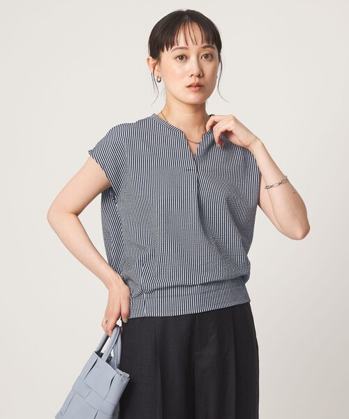 サッカー タック フレンチスリーブ カットソー UVカット（Tシャツ