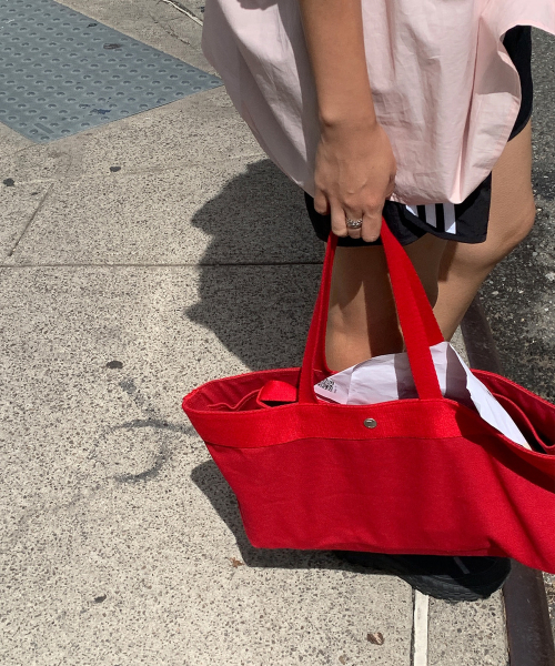 haag(ヘイグ)の「a baguette bag (red)(トートバッグ・レディース・その他・FREE)」の10枚目の写真