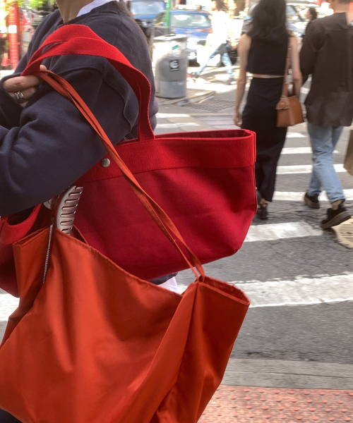 haag(ヘイグ)の「a baguette bag (red)(トートバッグ・レディース・その他・FREE)」の6枚目の写真