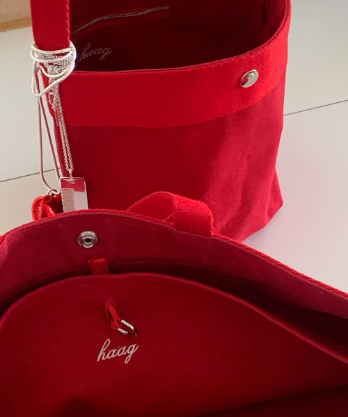 haag(ヘイグ)の「a baguette bag (red)(トートバッグ・レディース・その他・FREE)」の4枚目の写真
