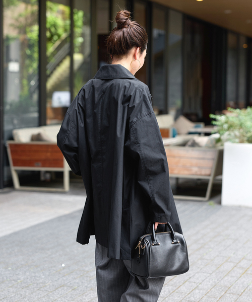 B.C STOCK(ベーセーストック)の「《追加》CPAステンテントラインコート(その他アウター・レディース・ベージュ/ブラック・FREE)」の20枚目の写真