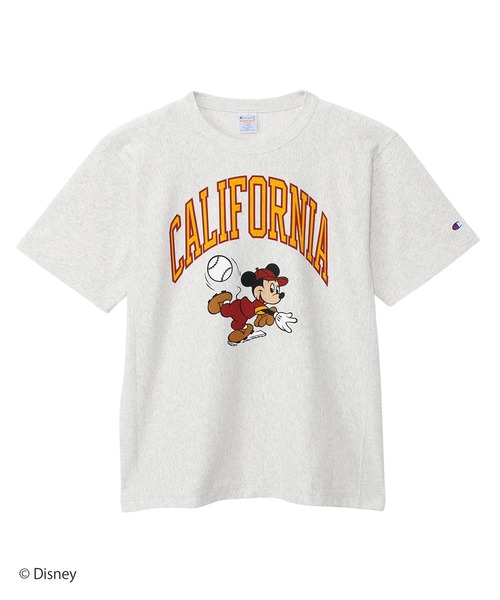 Champion(チャンピオン)の「【Champion/チャンピオン】メンズ リバースウィーブ(R) ショートスリーブTシャツ(Tシャツ/カットソー・メンズ・ホワイト/ネイビー/オートミール・X-LARGE/SMALL/MEDIUM/LARGE)」の2枚目の写真