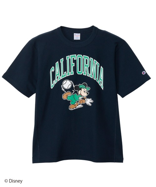 Champion(チャンピオン)の「【Champion/チャンピオン】メンズ リバースウィーブ(R) ショートスリーブTシャツ(Tシャツ/カットソー・メンズ・ホワイト/ネイビー/オートミール・X-LARGE/SMALL/MEDIUM/LARGE)」の3枚目の写真