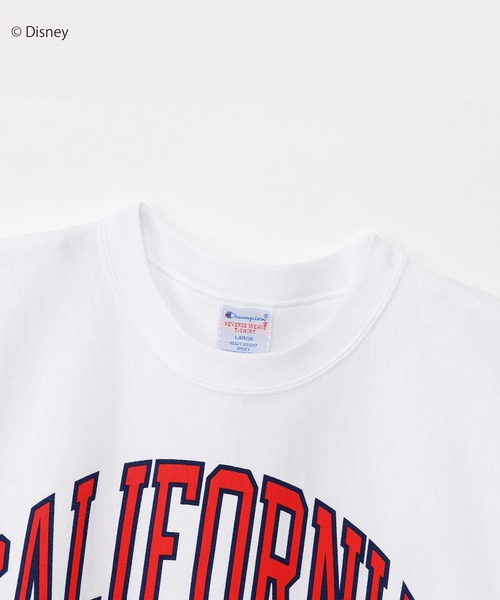 Champion(チャンピオン)の「【Champion/チャンピオン】メンズ リバースウィーブ(R) ショートスリーブTシャツ(Tシャツ/カットソー・メンズ・ホワイト/ネイビー/オートミール・X-LARGE/SMALL/MEDIUM/LARGE)」の6枚目の写真