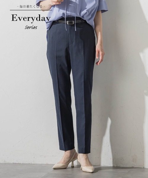 LAUTREAMONT（ロートレアモン）の「Everydayテーパードパンツ（その他パンツ・レディース・ブラウン/ネイビー/ホワイト・7号/9号/11号）」の3枚目の写真