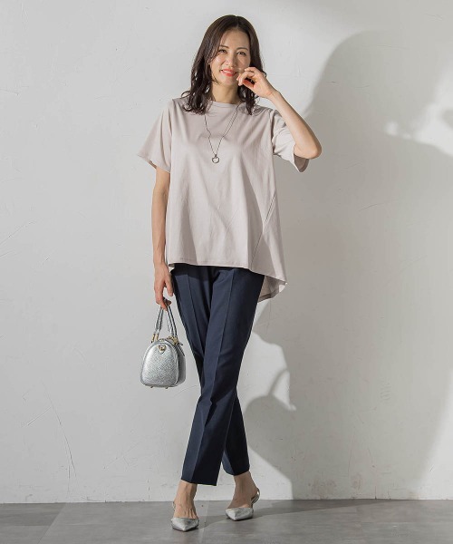 LAUTREAMONT（ロートレアモン）の「Everydayテーパードパンツ（その他パンツ・レディース・ブラウン/ネイビー/ホワイト・7号/9号/11号）」の17枚目の写真
