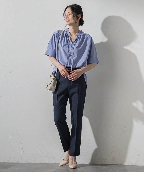 LAUTREAMONT（ロートレアモン）の「Everydayテーパードパンツ（その他パンツ・レディース・ブラウン/ネイビー/ホワイト・7号/9号/11号）」の20枚目の写真