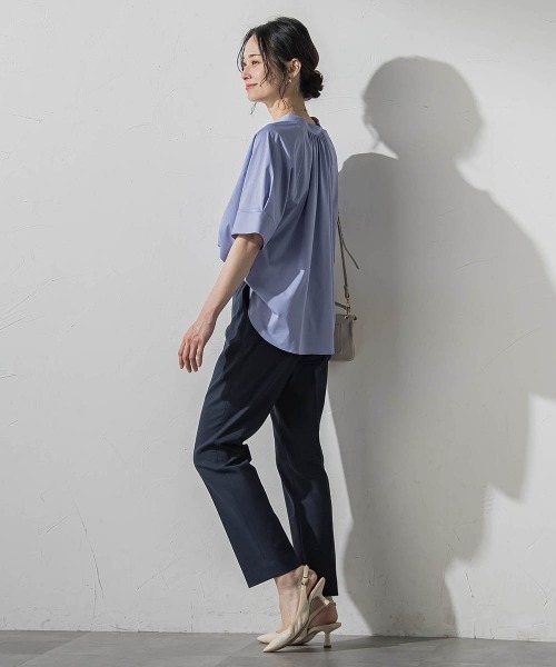 LAUTREAMONT（ロートレアモン）の「Everydayテーパードパンツ（その他パンツ・レディース・ブラウン/ネイビー/ホワイト・7号/9号/11号）」の21枚目の写真