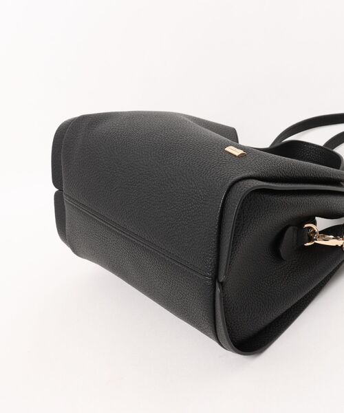 LA BAGAGERIE(ラバガジェリー)の「ソフトシュリンク2WAYハンドバッグ small(ハンドバッグ・レディース・ダークグレー/ブラック/ブラウン/グレイッシュベージュ・FREE)」の6枚目の写真