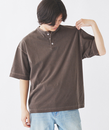 Healthknit / ヘルスニット 別注 ヘンリーネックTシャツ