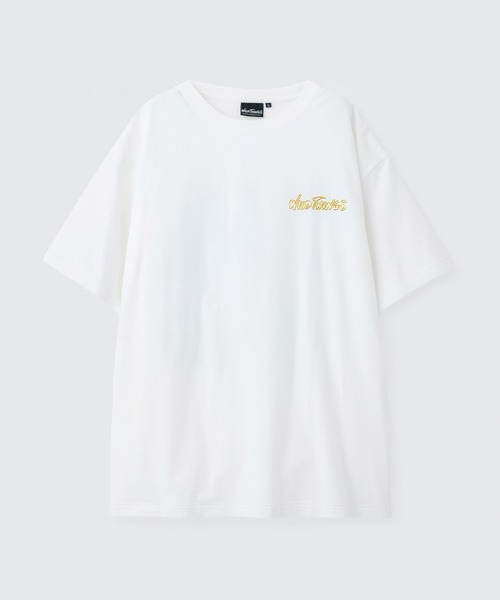 WILD THINGS(ワイルドシングス)の「ミッドナイトライトニング S/S Tシャツ|MIDNIGHT LIGHTNING S/S TEE(Tシャツ/カットソー・メンズ・ホワイト/チャコールグレー/ブルー系その他/イエロー系その他/ベージュ系その他・S/M/L/XL)」の6枚目の写真