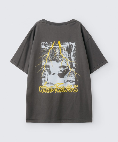 WILD THINGS(ワイルドシングス)の「ミッドナイトライトニング S/S Tシャツ|MIDNIGHT LIGHTNING S/S TEE(Tシャツ/カットソー・メンズ・ホワイト/チャコールグレー/ブルー系その他/イエロー系その他/ベージュ系その他・S/M/L/XL)」の12枚目の写真