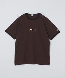 SHIPS KIDS:100～140cm /阪神タイガース×SHIPS リンガー Tシャツ