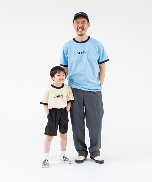 SHIPS(シップス)の「SHIPS KIDS:100~140cm /阪神タイガース×SHIPS リンガー Tシャツ(Tシャツ/カットソー・キッズ・ナチュラル/ブラウン/ライトブルー・130/110/140/120/100)」の6枚目の写真