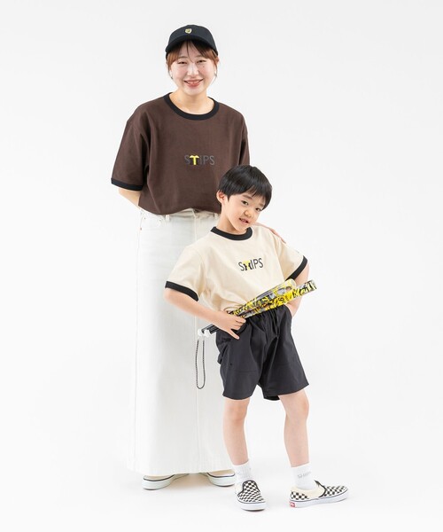 SHIPS(シップス)の「SHIPS KIDS:100~140cm /阪神タイガース×SHIPS リンガー Tシャツ(Tシャツ/カットソー・キッズ・ナチュラル/ブラウン/ライトブルー・130/110/140/120/100)」の8枚目の写真