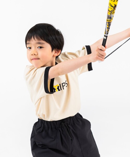 SHIPS(シップス)の「SHIPS KIDS:100~140cm /阪神タイガース×SHIPS リンガー Tシャツ(Tシャツ/カットソー・キッズ・ナチュラル/ブラウン/ライトブルー・130/110/140/120/100)」の10枚目の写真