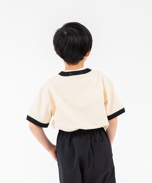 SHIPS(シップス)の「SHIPS KIDS:100~140cm /阪神タイガース×SHIPS リンガー Tシャツ(Tシャツ/カットソー・キッズ・ナチュラル/ブラウン/ライトブルー・130/110/140/120/100)」の12枚目の写真
