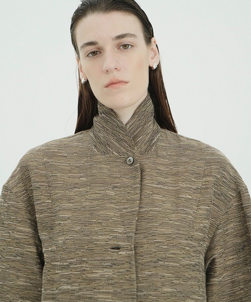 CLANE(クラネ)の「CREPE JACQUARD SHAWL COLLAR SHIRT(シャツ/ブラウス・レディース・その他・F)」の7枚目の写真