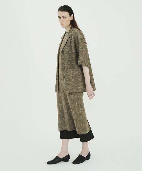 CLANE(クラネ)の「CREPE JACQUARD SHAWL COLLAR SHIRT(シャツ/ブラウス・レディース・その他・F)」の6枚目の写真