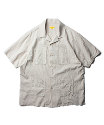 THE RESQ（ザーレスキュー）の「LINEN COTTON PAPA SHIRT [ECRU]（シャツ/ブラウス）」