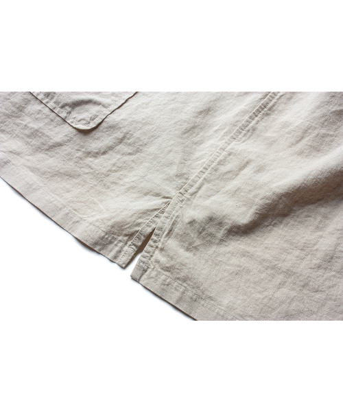 THE RESQ（ザーレスキュー）の「LINEN COTTON PAPA SHIRT [ECRU]（シャツ/ブラウス・メンズ・その他・MEDIUM/LARGE/X-LARGE）」の6枚目の写真