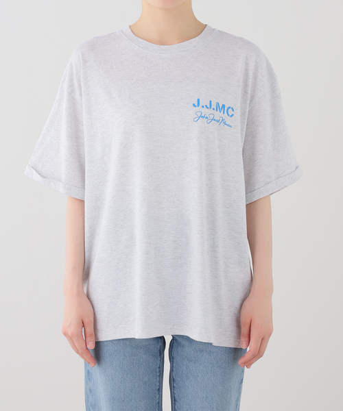 FRAMeWORK(フレームワーク)の「J.J.Mercer / ジェイジェイマーサー オーバーサイズTEE(Tシャツ/カットソー・レディース・ホワイト/チャコールグレー/ライトグレー・FREE)」の21枚目の写真