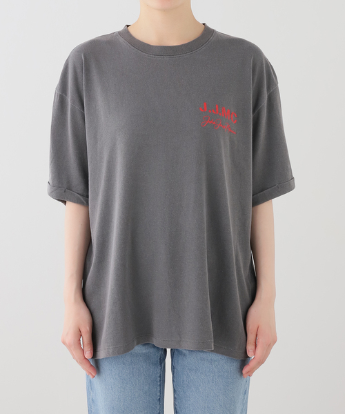 FRAMeWORK(フレームワーク)の「J.J.Mercer / ジェイジェイマーサー オーバーサイズTEE(Tシャツ/カットソー・レディース・ホワイト/チャコールグレー/ライトグレー・FREE)」の5枚目の写真
