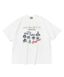 カレッジロゴコレクション半袖Tシャツ(ホワイト)