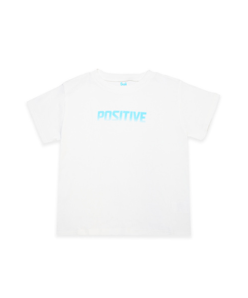 Suii（スイ）の「Suii/ スイ POSITIVE DUB TEE（Tシャツ/カットソー・レディース・ブルー・SMALL/LARGE/MEDIUM/X-SMALL）」の7枚目の写真