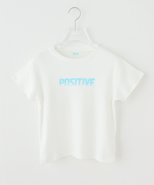 Suii（スイ）の「Suii/ スイ POSITIVE DUB TEE（Tシャツ/カットソー・レディース・ブルー・SMALL/LARGE/MEDIUM/X-SMALL）」の9枚目の写真