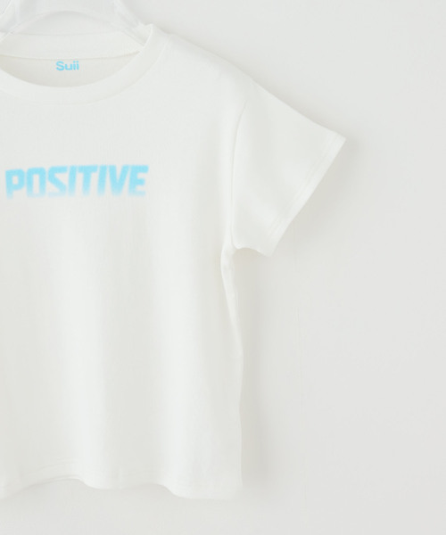 Suii（スイ）の「Suii/ スイ POSITIVE DUB TEE（Tシャツ/カットソー・レディース・ブルー・SMALL/LARGE/MEDIUM/X-SMALL）」の11枚目の写真