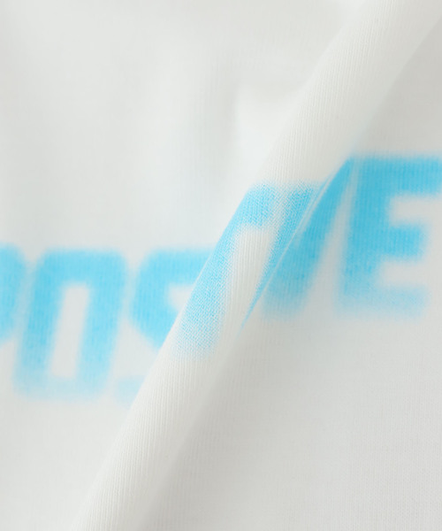 Suii（スイ）の「Suii/ スイ POSITIVE DUB TEE（Tシャツ/カットソー・レディース・ブルー・SMALL/LARGE/MEDIUM/X-SMALL）」の14枚目の写真
