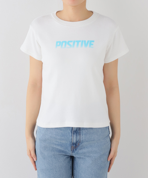 Suii（スイ）の「Suii/ スイ POSITIVE DUB TEE（Tシャツ/カットソー・レディース・ブルー・SMALL/LARGE/MEDIUM/X-SMALL）」の15枚目の写真