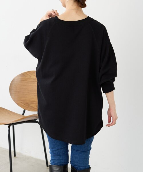 BEARDSLEY(ビアズリー)の「シシュウ入りドルマントレーナー(Tシャツ/カットソー・レディース・ピンク/グレー/ブラック・0/1)」の7枚目の写真