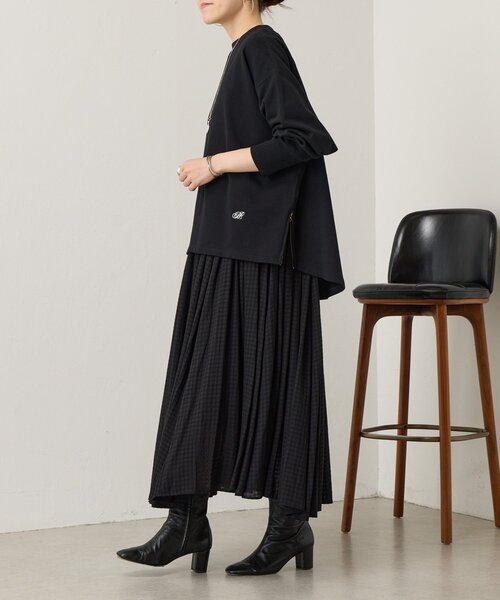 BEARDSLEY(ビアズリー)の「シシュウ入りドルマントレーナー(Tシャツ/カットソー・レディース・ピンク/グレー/ブラック・0/1)」の13枚目の写真