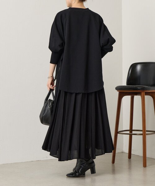 BEARDSLEY(ビアズリー)の「シシュウ入りドルマントレーナー(Tシャツ/カットソー・レディース・ピンク/グレー/ブラック・0/1)」の14枚目の写真