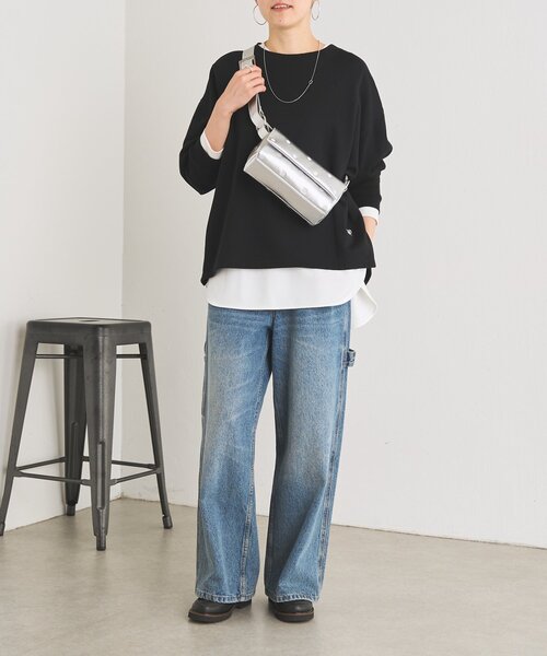 BEARDSLEY(ビアズリー)の「シシュウ入りドルマントレーナー(Tシャツ/カットソー・レディース・ピンク/グレー/ブラック・0/1)」の15枚目の写真