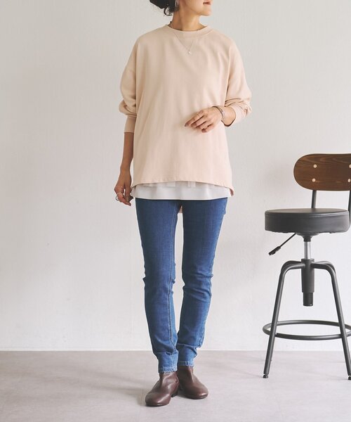 BEARDSLEY(ビアズリー)の「シシュウ入りドルマントレーナー(Tシャツ/カットソー・レディース・ピンク/グレー/ブラック・0/1)」の18枚目の写真