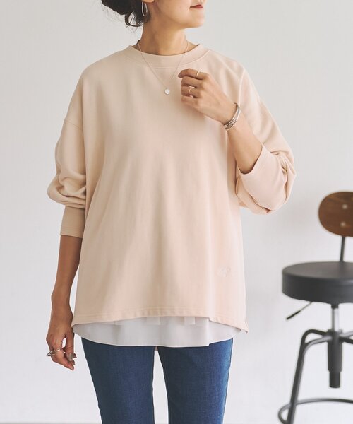 BEARDSLEY(ビアズリー)の「シシュウ入りドルマントレーナー(Tシャツ/カットソー・レディース・ピンク/グレー/ブラック・0/1)」の21枚目の写真
