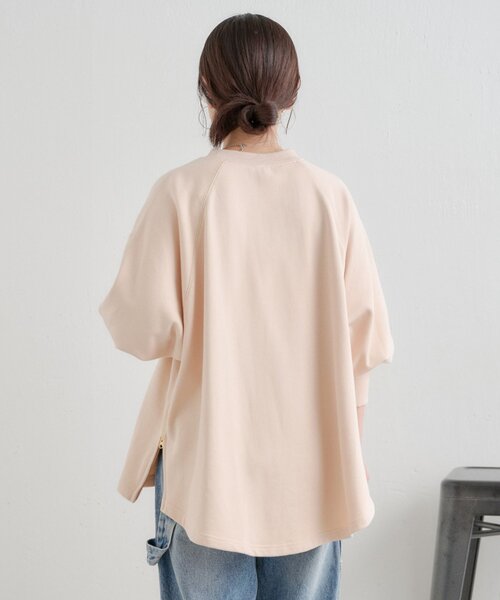 BEARDSLEY(ビアズリー)の「シシュウ入りドルマントレーナー(Tシャツ/カットソー・レディース・ピンク/グレー/ブラック・0/1)」の4枚目の写真
