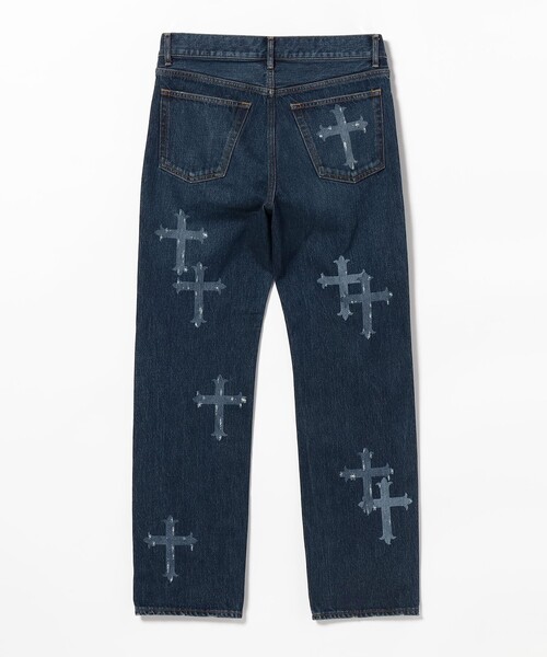 FUTURE ARCHIVE(フューチャーアーカイブ)の「FUTURE ARCHIVE / CROSS DENIM(デニムパンツ・メンズ・インディゴブルー・MEDIUM)」の6枚目の写真