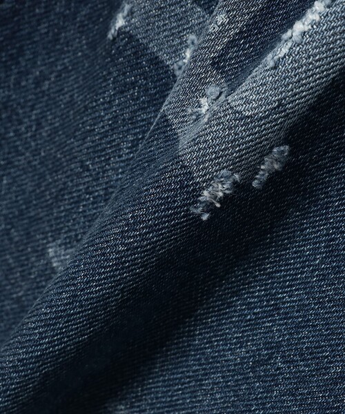 FUTURE ARCHIVE(フューチャーアーカイブ)の「FUTURE ARCHIVE / CROSS DENIM(デニムパンツ・メンズ・インディゴブルー・MEDIUM)」の7枚目の写真