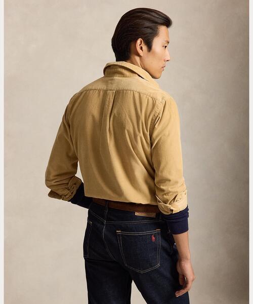 POLO RALPH LAUREN(ポロ ラルフ ローレン)の「クラシック フィット コーデュロイ シャツ(シャツ/ブラウス・メンズ・ブラウン系5・M/S/XS/L)」の4枚目の写真