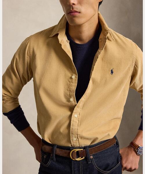 POLO RALPH LAUREN(ポロ ラルフ ローレン)の「クラシック フィット コーデュロイ シャツ(シャツ/ブラウス・メンズ・ブラウン系5・M/S/XS/L)」の5枚目の写真