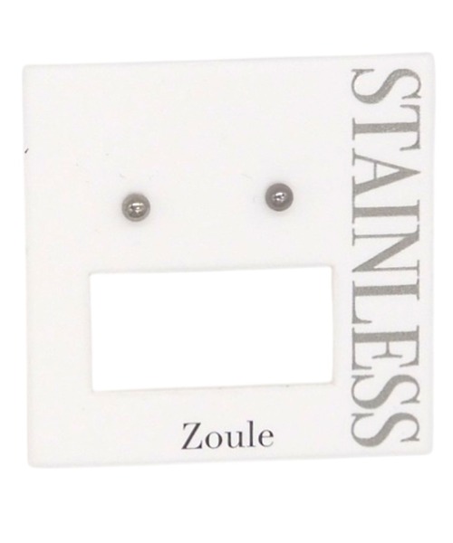 Zoule(ゾーラ)の「Zoule ゾーラ:STAINLESS ステンレスシリーズ Stainless P-103 ピアス(ピアス(両耳用)・レディース・ゴールド・FREE)」の6枚目の写真