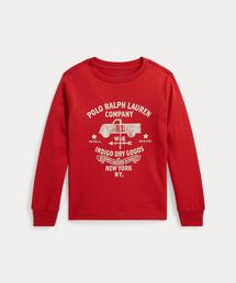 POLO RALPH LAUREN CHILDRENSWEAR（ポロ ラルフ ローレン チルドレンズウェア）の「コットン ロングスリーブ グラフィック Tシャツ（Tシャツ/カットソー）」