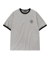 SUNBURN RINGER SHORT SLEEVES (GRAY)