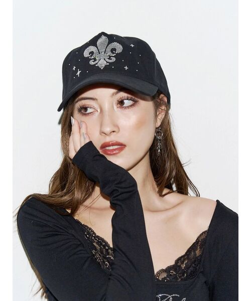 EVRIS（エヴリス）の「【SupBaby×EVRIS】オリジナル 6panel Cap（キャップ・レディース・その他1/ブラック・FREE）」の14枚目の写真