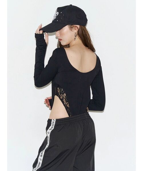 EVRIS（エヴリス）の「【SupBaby×EVRIS】オリジナル 6panel Cap（キャップ・レディース・その他1/ブラック・FREE）」の16枚目の写真