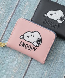 PEANUTS（ピーナッツ）の「ふわふわスヌーピー ラウンドファスナー小銭入れ（コインケース）」